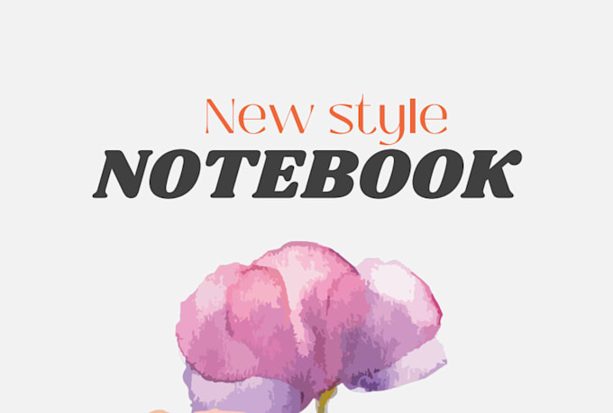 design a beautiful printable notebook or journal for you